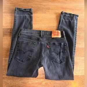 Levi’s Dark Gray Straight Jeans